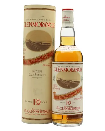 Glenmorangie Cask Strength 10 Year Old Bottled 1991