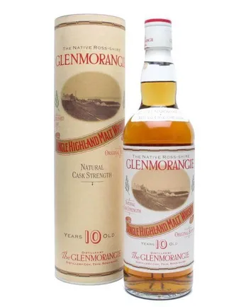Glenmorangie Cask Strength 10 Year Old white label