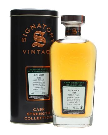 Glen Mhor 1982 29 Year Old Cask #1604 Signatory Cask Strength Collection