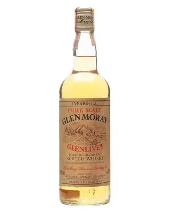 Glen Moray Pure Malt 8 Year Old Bottled 1980s