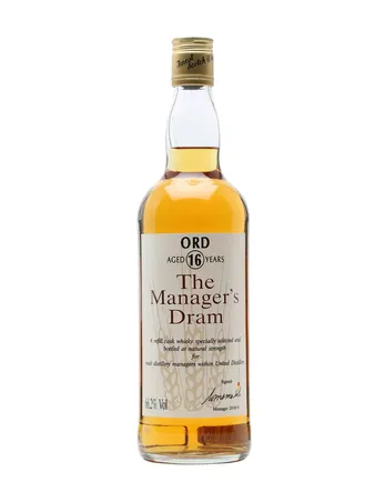 Ord 16 Year Old Manager's Dram