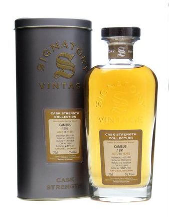 Cambus 1991 18 Year Old Signatory