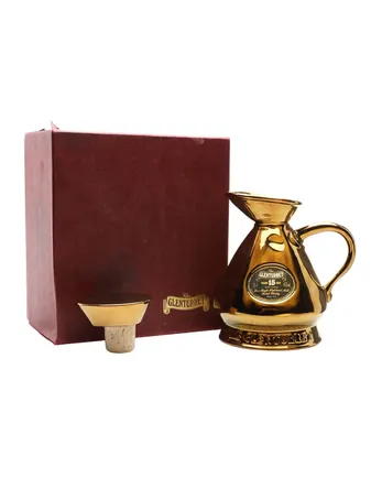 Glenturret 15 Year Old Gold Ceramic Bottled 1980s