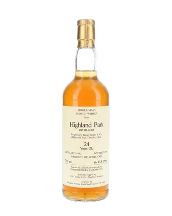 Highland Park 1962 24 Year Old Independent Bottling