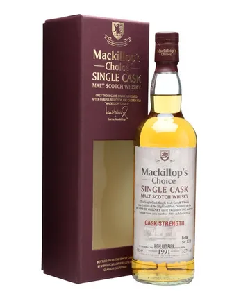 Highland Park 1991 10 Year Old Cask #8091 Mackillop's Choice
