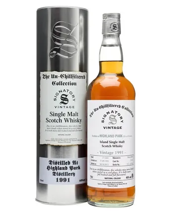 Highland Park 1991 21 Year Old Sherry Butt #15120 Signatory Un-Chillfiltered Collection