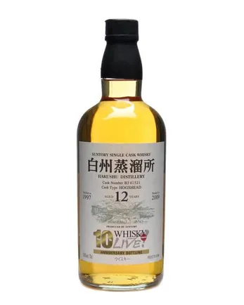 Hakushu 1997 12 Year Old Whisky Live 10th Anniversary
