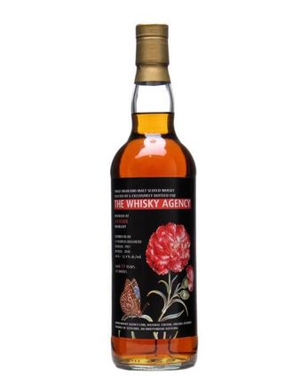 Lochside 1981 29 Year Old The Whisky Agency flowers label