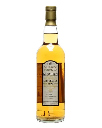 Littlemill 1990 18 Year Old Bourbon Cask Murray McDavid Mission