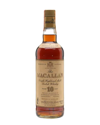Macallan 10 Year Old Bottled