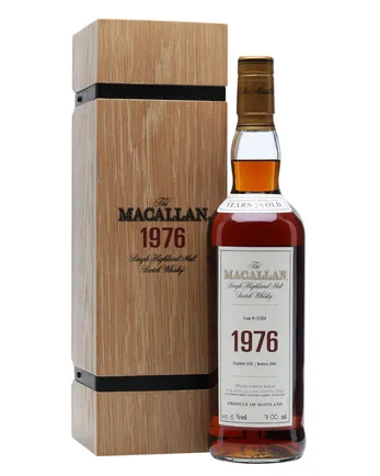 Macallan 1976 29 Year Old Fine Rare