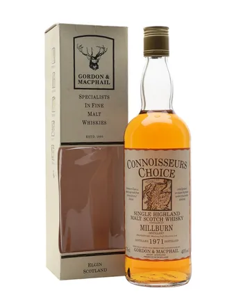 Millburn 1971 Connoisseurs Choice Gordon & Macphail 75cl