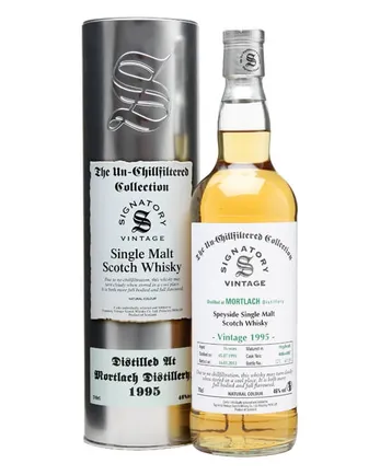 Mortlach 1995 16 Year Old Cask #4086 4087 Signatory Un-Chillfiltered Collection