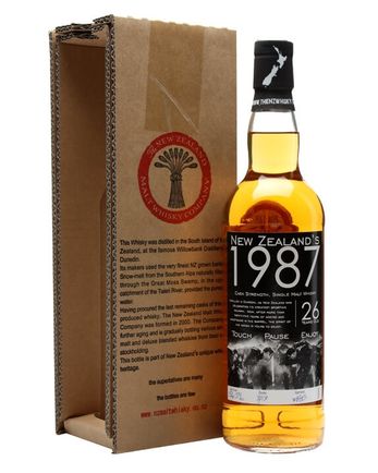 New Zealand's 1987 24 Year Old Touch Pause Engage The New Zealand Malt Whisky Company Ltd