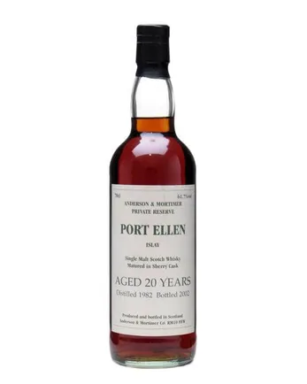 Port Ellen 1982 20 Year Old Sherry Cask Anderson & Mortimer