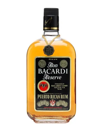 Ron Bacardi Reserve Bottled 1970s