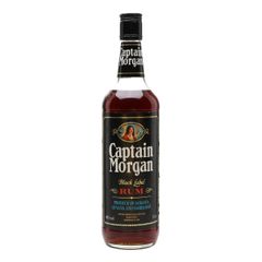 Captain Morgan Black Label / Bottled 1980s