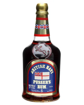 Pusser's Rum Bottled 1980s