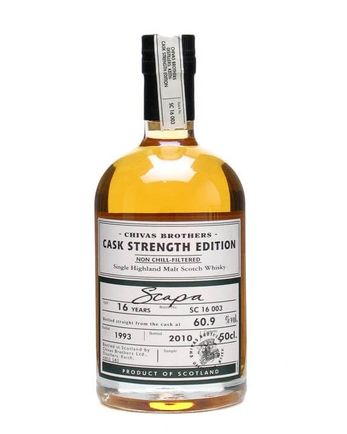 Scapa 1993 16 Year Old Cask Strength Edition