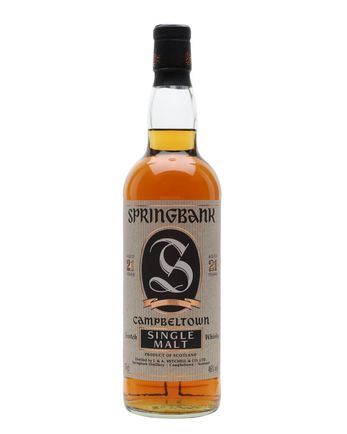Springbank 21 Year Old Bottled 1990s