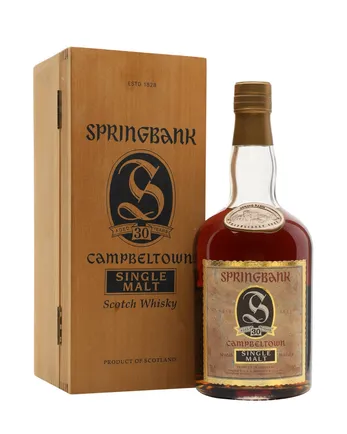 Springbank 30 Year Old Bottled 1990's