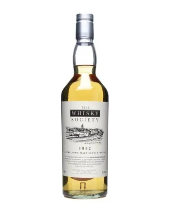 Springbank 1992 15 Year Old The Whisky Society