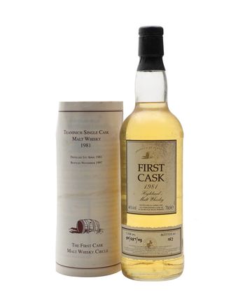 Teaninich 1981 16 Year Old First Cask