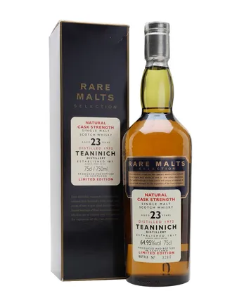 Teaninich 1972 23 Year Old Rare Malts