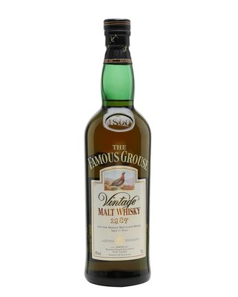 Famous Grouse Vintage 1987 12 Year Old