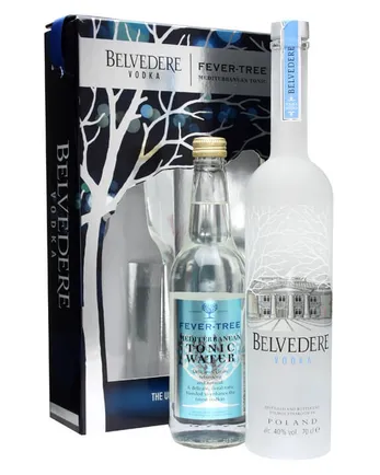Belvedere Vodka Fever Tree Mediterranean Tonic Pack