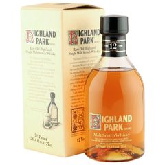 Highland Park 12 Year Old, Seventies Bottling with Box