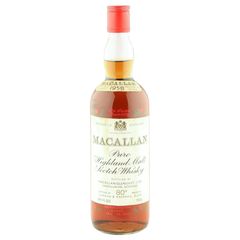 Macallan 1958, Floret Stencilled Bottle