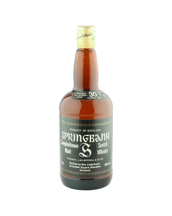 Springbank 30 Year Old 75cl