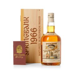 Springbank 1966 31 Year Old, Local Barley Cask #479 with Wooden Box