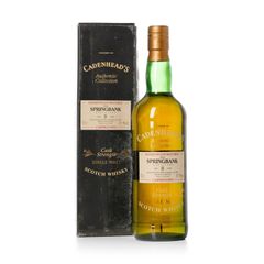 Springbank 1985 8 Year Old, Cadenhead's 1994 Bottling with Box