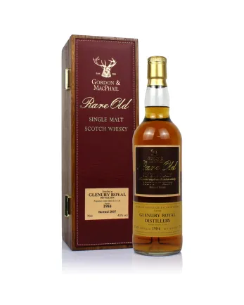 Glenury Royal 1984 Bottled 2007 Gordon & Macphail Rare Old