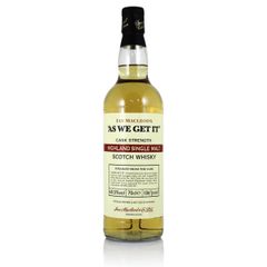 As We Get It, Highland 60.5%